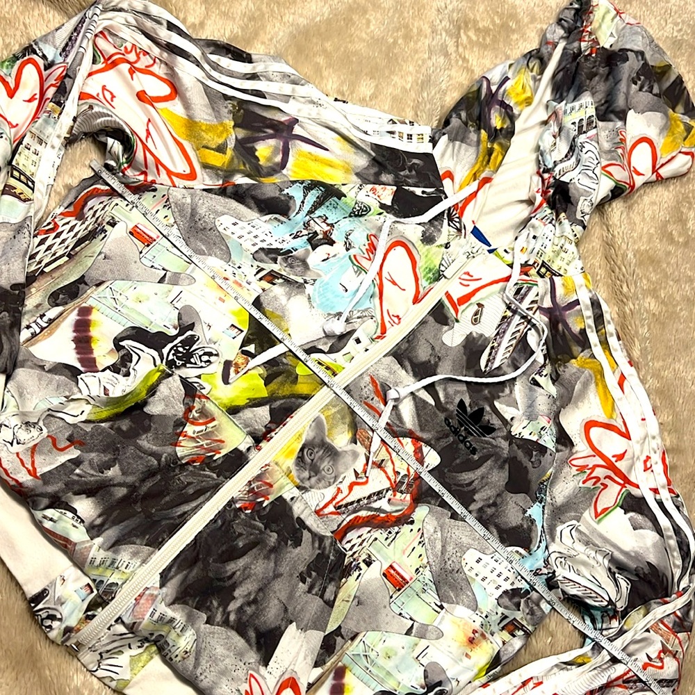 ADIDAS X TOPSHOP Tracksuit Top Hoodie Limited Edition Collection - Picture 13 of 13